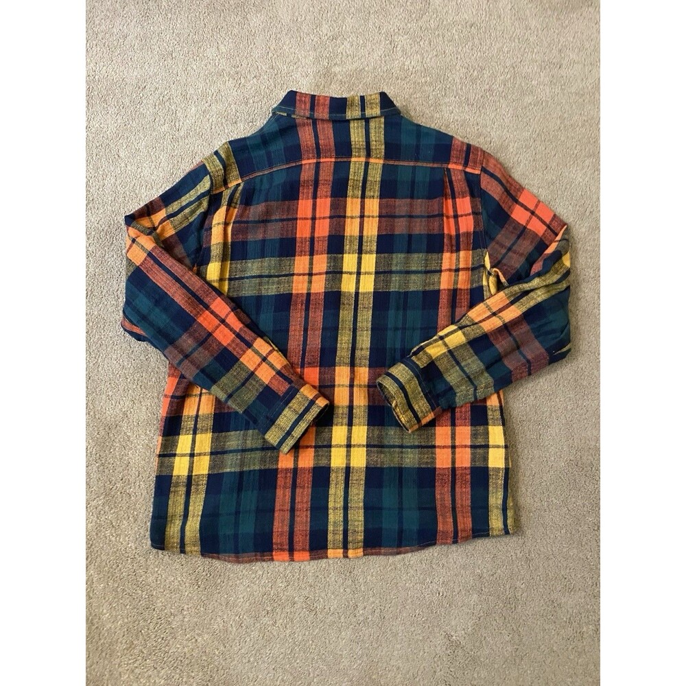 L.L. Bean Signature Heritage Vibrant Flannel Shirt Classic Dadcore Men’s L - Picture 13 of 13
